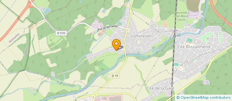 localisation de l'entreprise MONSIEUR HICHAME YAMANI  STAFFELFELDEN