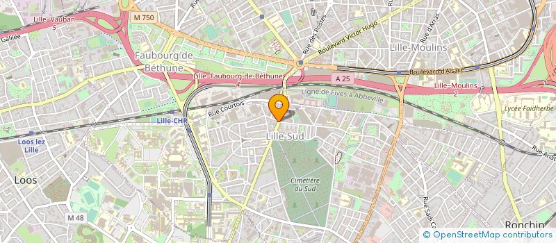 localisation de l'entreprise MONSIEUR HICHAME ZAID à LILLE