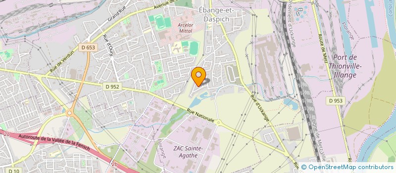 localisation de l'entreprise MONSIEUR HICHANE MIRATI  FLORANGE