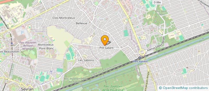 localisation de l'entreprise MONSIEUR HICHEM ACHOUI à VILLEPINTE
