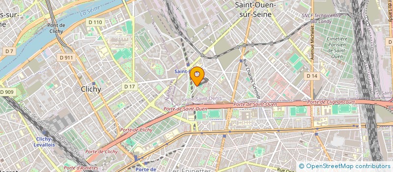 localisation de l'entreprise MONSIEUR HICHEM AMROUCHE à SAINT-OUEN-SUR-SEINE