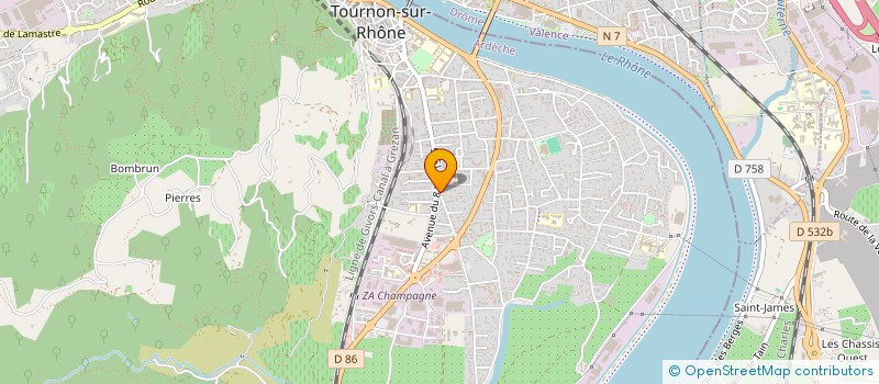 localisation de l'entreprise MONSIEUR HICHEM ARIDHI à TOURNON-SUR-RHONE