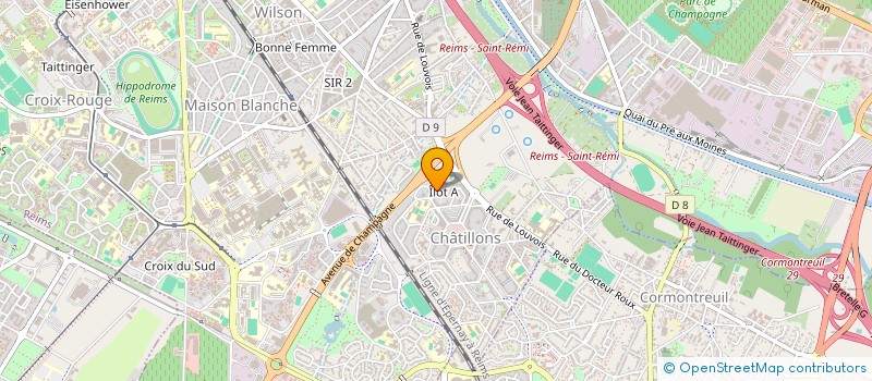 localisation de l'entreprise MONSIEUR HICHEM BAKTHI  REIMS