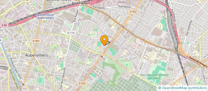 localisation de l'entreprise MONSIEUR HICHEM BEN HAMOUDA  AUBERVILLIERS