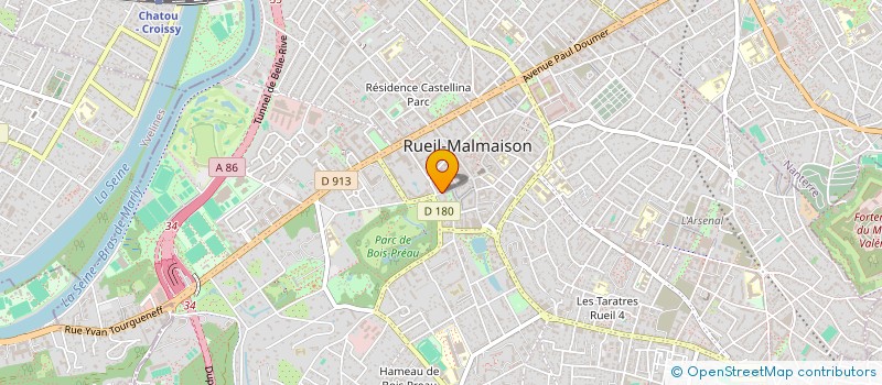 localisation de l'entreprise MONSIEUR HICHEM BENAMARA à RUEIL-MALMAISON