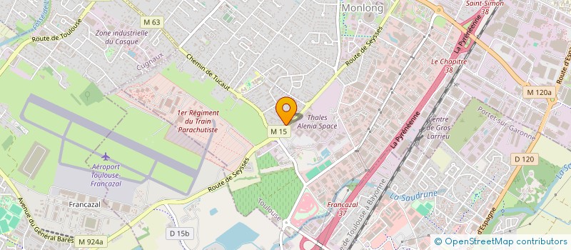 localisation de l'entreprise MONSIEUR HICHEM BENAZIZA à TOULOUSE