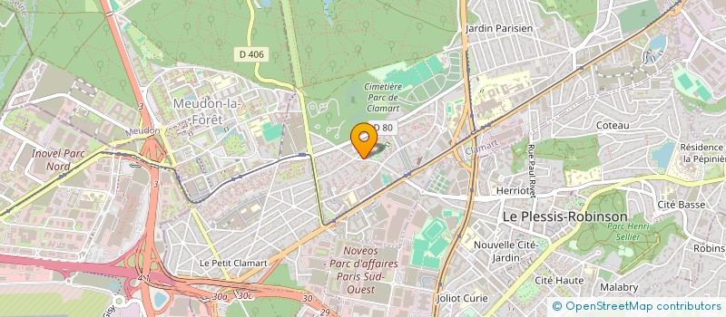 localisation de l'entreprise MONSIEUR HICHEM BENKHERFALLAH à CLAMART