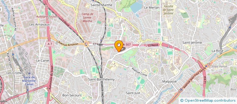 localisation de l'entreprise MONSIEUR HICHEM BENMERINE à MARSEILLE