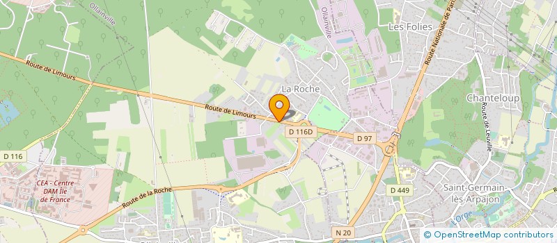 localisation de l'entreprise MONSIEUR HICHEM BENSALAH  OLLAINVILLE