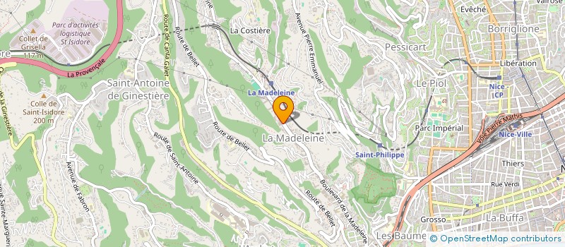 localisation de l'entreprise MONSIEUR HICHEM BENTAILA  NICE