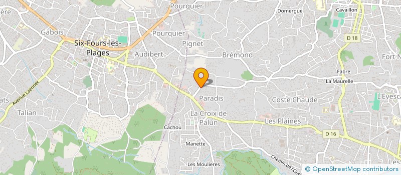 localisation de l'entreprise MONSIEUR HICHEM BOUACHIR  LA SEYNE-SUR-MER