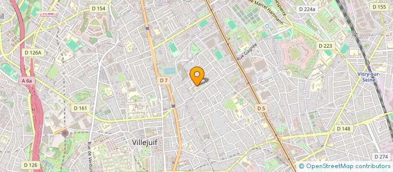 localisation de l'entreprise MONSIEUR HICHEM BOUAFIA  VITRY-SUR-SEINE