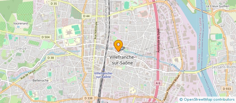 localisation de l'entreprise MONSIEUR HICHEM BOURABA à VILLEFRANCHE-SUR-SAONE