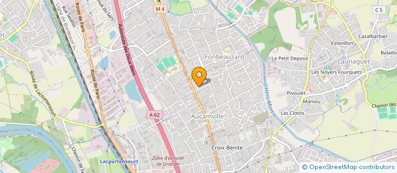 localisation de l'entreprise MONSIEUR HICHEM BOUSEKSOU à AUCAMVILLE