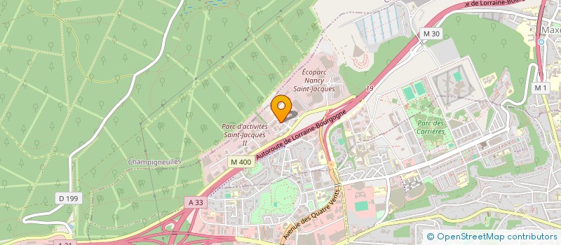 localisation de l'entreprise MONSIEUR HICHEM BOUSNANE  MAXEVILLE