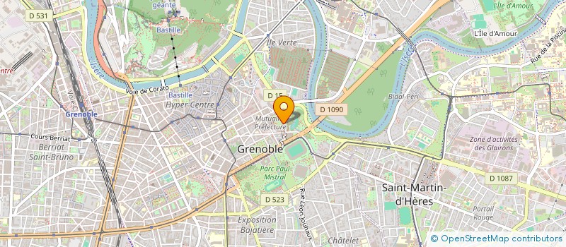 localisation de l'entreprise MONSIEUR HICHEM BOUSSETTA à GRENOBLE