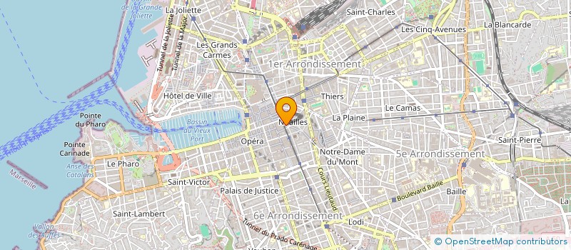 localisation de l'entreprise MONSIEUR HICHEM CHAOUCH à MARSEILLE