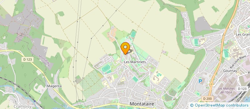 localisation de l'entreprise MONSIEUR HICHEM CHEMLOUL  MONTATAIRE