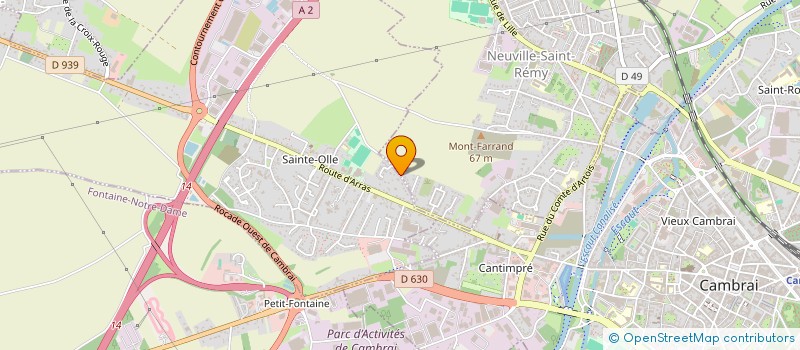 localisation de l'entreprise MONSIEUR HICHEM ELGHEZI à RAILLENCOURT-SAINTE-OLLE