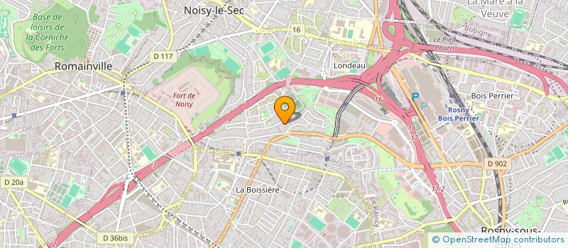 localisation de l'entreprise MONSIEUR HICHEM FAKIR  NOISY-LE-SEC