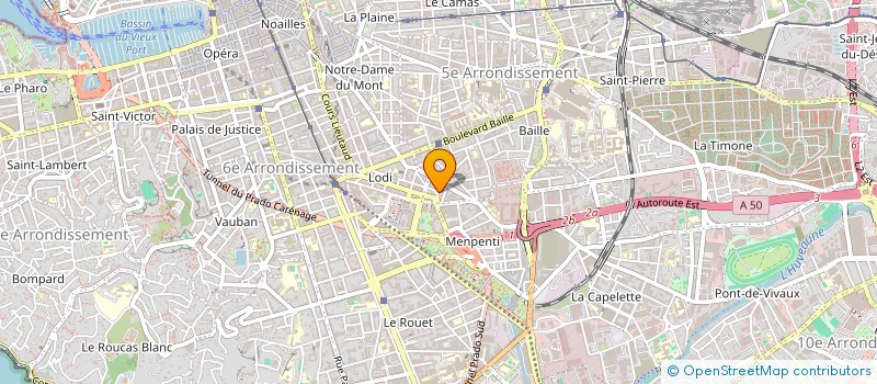 localisation de l'entreprise MONSIEUR HICHEM GADHGADHI à MARSEILLE