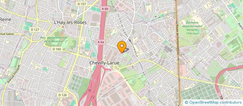 localisation de l'entreprise MONSIEUR HICHEM GHOUFA  CHEVILLY-LARUE