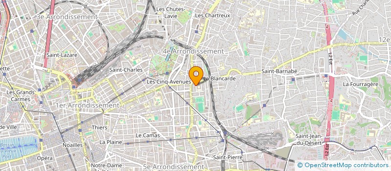 localisation de l'entreprise MONSIEUR HICHEM HAFAFSA  MARSEILLE