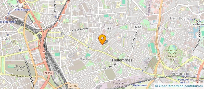 localisation de l'entreprise MONSIEUR HICHEM HAMEL à LILLE