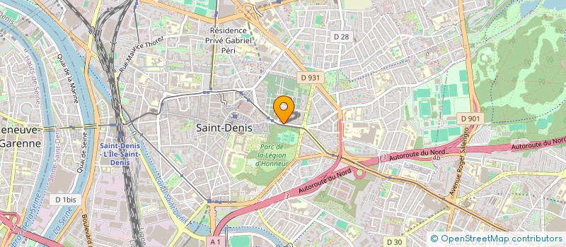 localisation de l'entreprise MONSIEUR HICHEM HAMOUDA à SAINT-DENIS