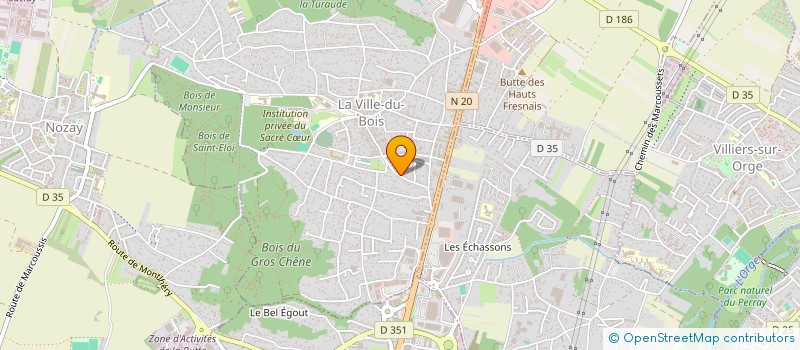 localisation de l'entreprise MONSIEUR HICHEM HASSEN à LA VILLE-DU-BOIS
