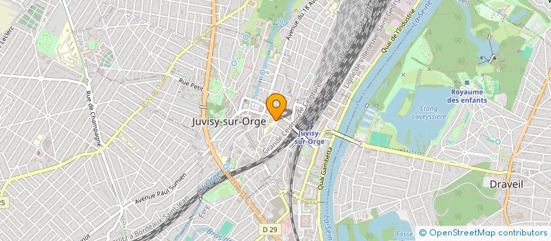 localisation de l'entreprise MONSIEUR HICHEM HATFOUT à JUVISY-SUR-ORGE