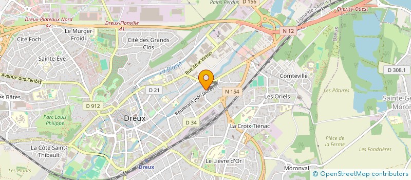 localisation de l'entreprise MONSIEUR HICHEM HECHAICHI à DREUX