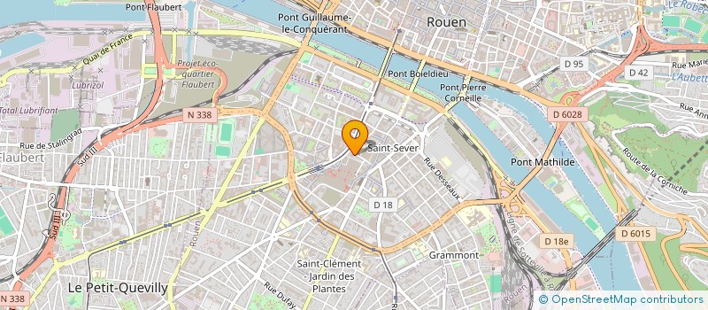 localisation de l'entreprise MONSIEUR HICHEM ISSELAL  ROUEN