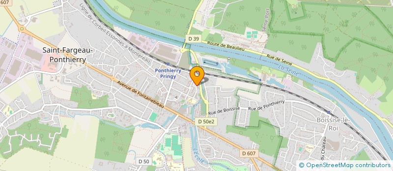 localisation de l'entreprise MONSIEUR HICHEM JLAIEL  SAINT-FARGEAU-PONTHIERRY