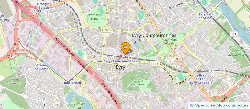 localisation de l'entreprise MONSIEUR HICHEM KHAYATI  EVRY-COURCOURONNES