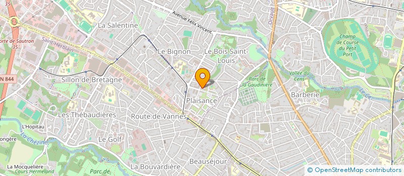 localisation de l'entreprise MONSIEUR HICHEM LAICHAOUI à ORVAULT