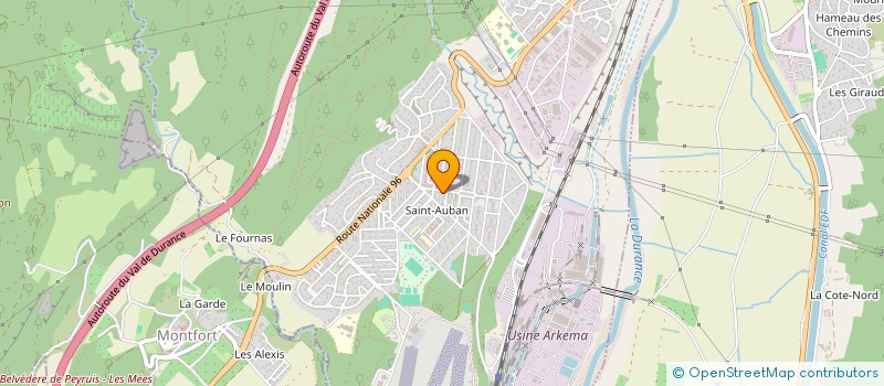 localisation de l'entreprise MONSIEUR HICHEM MADDAHI  CHATEAU-ARNOUX-SAINT-AUBAN