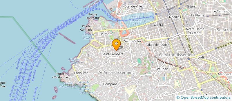 localisation de l'entreprise MONSIEUR HICHEM MERABTENE à MARSEILLE