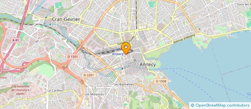 localisation de l'entreprise MONSIEUR HICHEM MESSIRDI  ANNECY