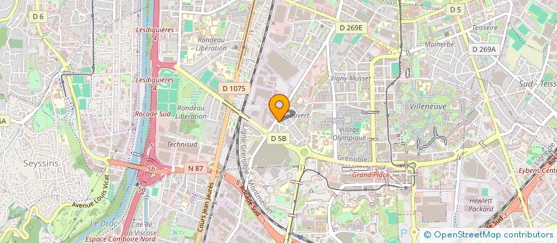 localisation de l'entreprise MONSIEUR HICHEM MIADI à GRENOBLE