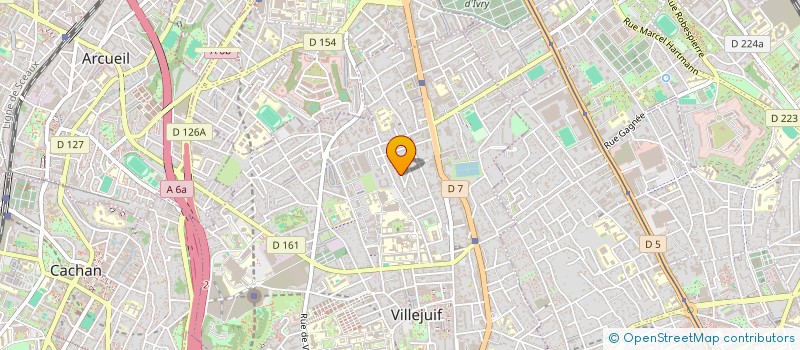 localisation de l'entreprise MONSIEUR HICHEM OUAHIB à VILLEJUIF