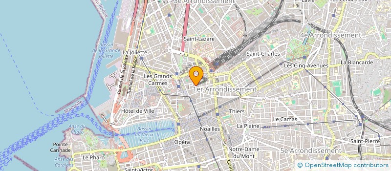 localisation de l'entreprise MONSIEUR HICHEM OULMOU  MARSEILLE
