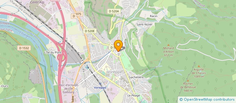 localisation de l'entreprise MONSIEUR HICHEM REZAZGA  VOREPPE