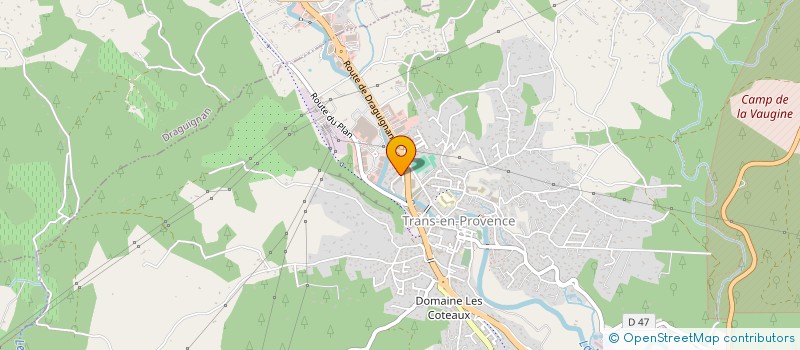 localisation de l'entreprise MONSIEUR HICHEM RHOUMA à TRANS-EN-PROVENCE