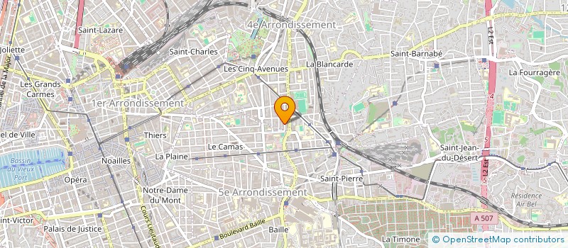 localisation de l'entreprise MONSIEUR HICHEM SAHRAOUI à MARSEILLE 4