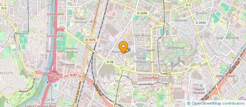 localisation de l'entreprise MONSIEUR HICHEM SALEM-ATIA à GRENOBLE