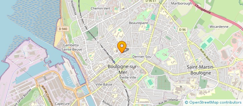 localisation de l'entreprise MONSIEUR HICHEM SGHAIER à BOULOGNE-SUR-MER