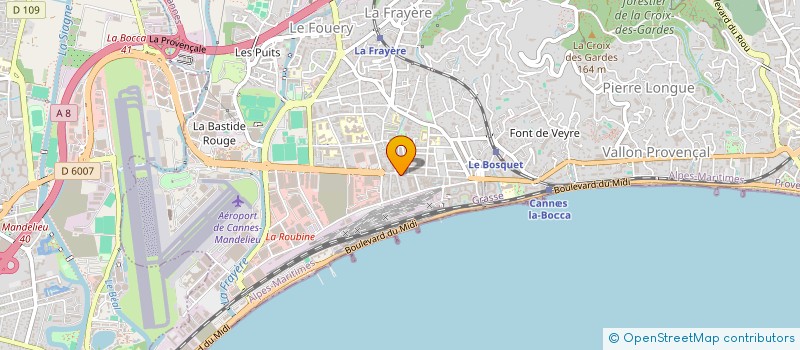 localisation de l'entreprise MONSIEUR HICHEM SLITI  CANNES