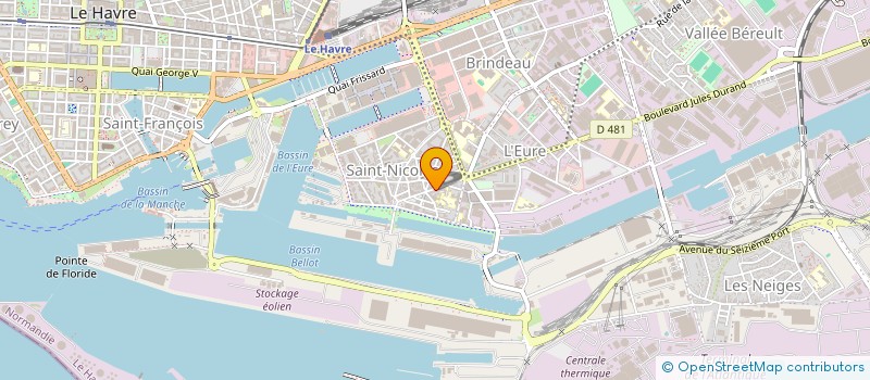 localisation de l'entreprise MONSIEUR HICHEM SMAILI  LE HAVRE