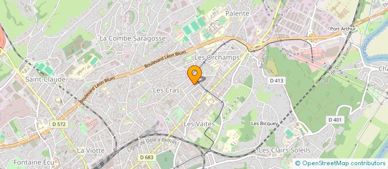 localisation de l'entreprise MONSIEUR HICHEM SOUHBI à BESANCON
